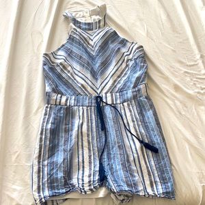 Blue romper